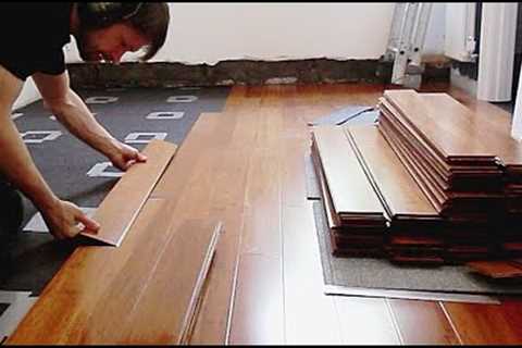 Installing wood flooring in a 160 year old house