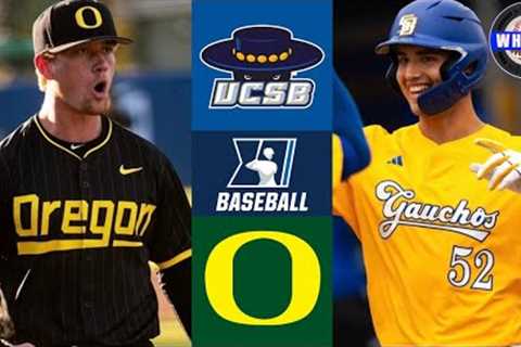 #14 UCSB vs Oregon | Regional Final | 2024 College Baseball Highlights