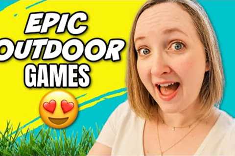 FUN Outdoor Party Games For ALL AGES | Family Reunion Games | Summer Camp Games