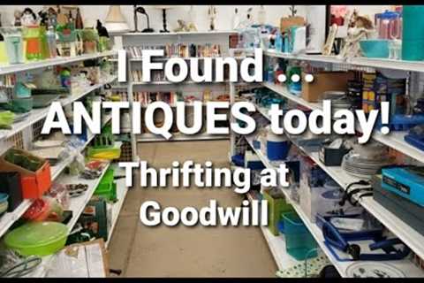 I found ANTIQUES at Goodwill / Thrift Shop With Me / Thrifting for resale &amp; collection