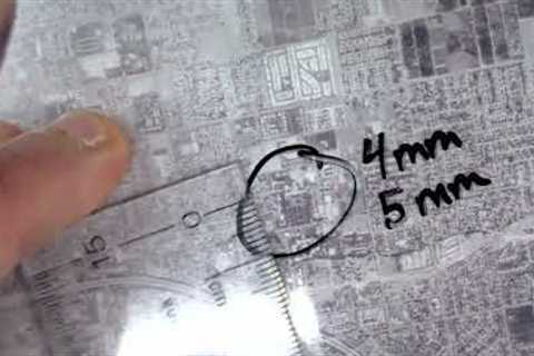 Basic Photogrammetry Measurements from Aerial Photos Using Scale
