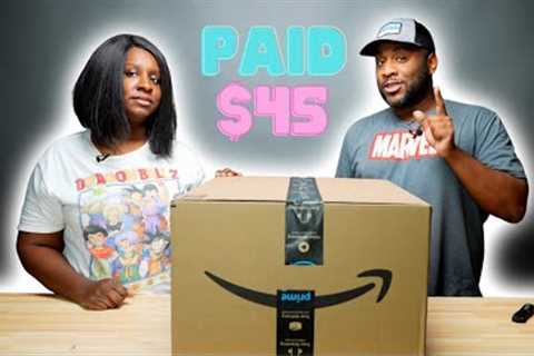 We Paid $45 For This SEALED Amazon Mystery Box! Whats Inside?