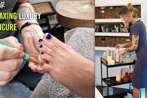 [ASMR] Relaxing Luxury Pedicure &amp; Massage Spa Treatment Tutorial