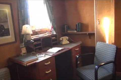 Queen Mary VIP tour of the Captain's Cabin