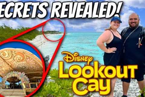 We Discovered Disney Lookout Cay's BEST KEPT SECRETS! Disney Fantasy Cruise Vlog 6