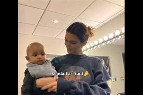 Cute unseen pictures of kendall Jenner with her nieces and nephews#kardashians