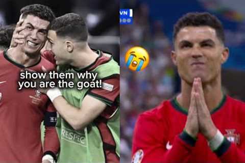 Cristiano Ronaldo Cried After Portugal VS Slovania 😭💔⚽️