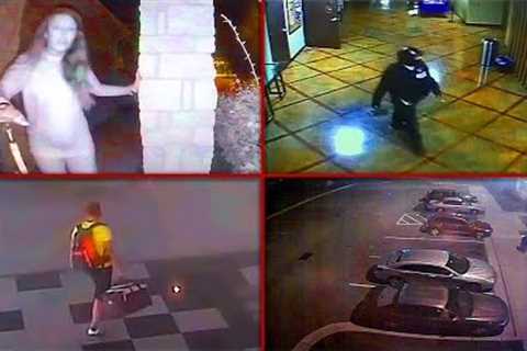 Disturbing Things Caught on Security Cameras..