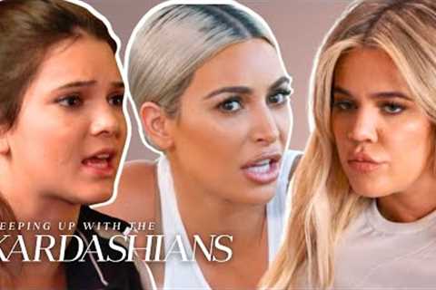 HUGE Kardashian-Jenner Fights &amp; Shady Moments | KUWTK | E!