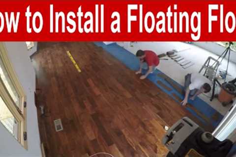How to Install an Engineered Hardwood Floating Floor with Finishing Tips