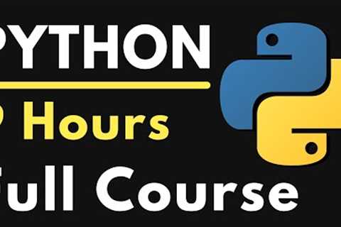 Python Full Course for Beginners | Complete All-in-One Tutorial | 9 Hours