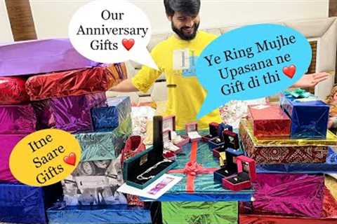 Unboxing Our Anniversary Gifts ❤️