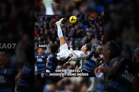 Cristiano Ronaldo's Bicycle Kick Journey 🐐 #shorts #ronaldo #messi #shortsvideo