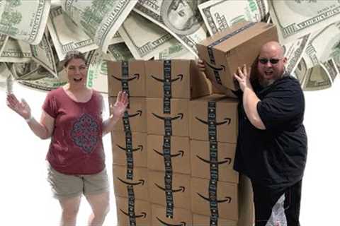 I Bought a GIANT Mystery Box Of Amazon Returns - Crazy Pallet Unboxing