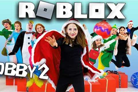 Winter OBBY - Roblox In Real Life