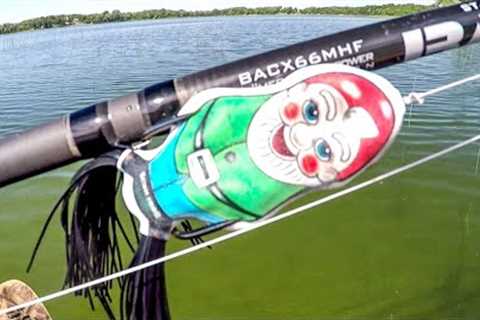 Fishing With A Happy Little Gnome!