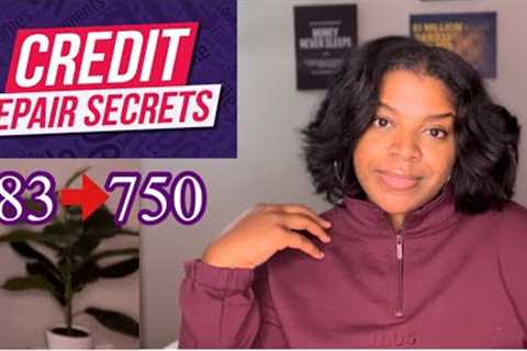 CREDIT REPAIR SECRETS YOU NEED TO KNOW! | Easy DIY Credit Repair!