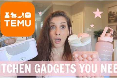 *HUGE* TEMU HAUL | BRAND NEW KITCHEN GADGETS HAUL | Genius items for the kitchen to have