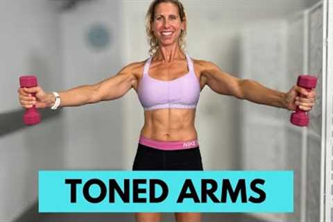 8 Minute Arm And Shoulder Workout At Home- No Neck Pain!