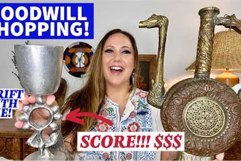 GOODWILL SHOPPING! I'm Finally Back At GOODWILL 🥳 Today Was My Lucky Day! Thrift With Me!