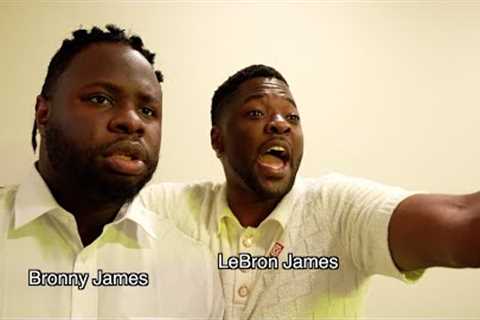 How LeBron was after Bronny got drafted to the Lakers
