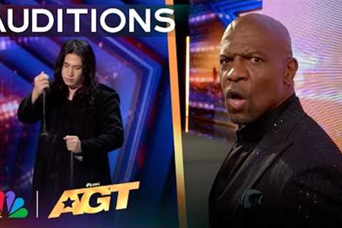 Young Min Performs MIND-BENDING Magic With Sand! | Auditions | AGT 2024