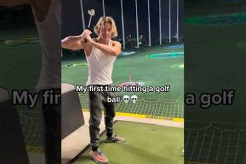 Alex Eubank First Time Playing Golf