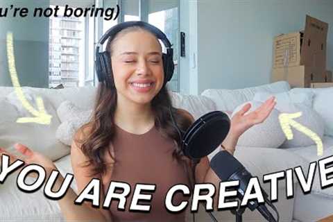 HOW TO BE MORE CREATIVE | finding your own creativity, creative hobbies, and tips for creators!