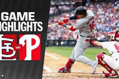 Cardinals vs. Phillies Game Highlights (6/2/24) | MLB Highlights