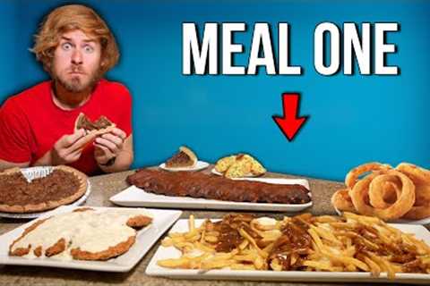 I Survived 24 Hours Of Eating The World's Most Fattening Foods