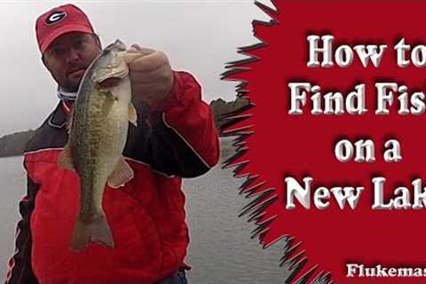 How To Find Fish on a New Lake - Bass Fishing