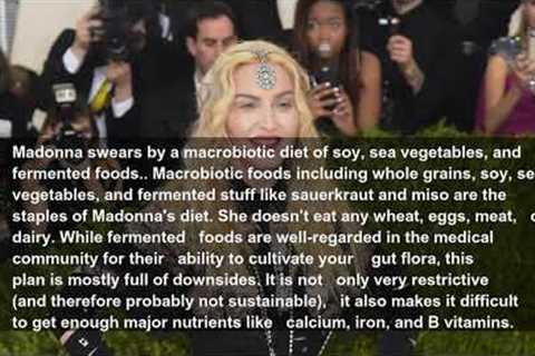 Most bizarre celebrity diets in history revealed