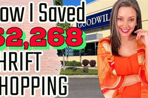 Goodwill Thrift Shopping for Home Decor and Fashion - Thrift With Me - Haul #homedecor