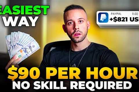 3 Lazy Ways To Make Money Online From Home Using AI 2024 ($90/Hour)