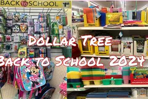 DOLLAR TREE BACK TO SCHOOL SUPPLIES 2024 *SHOP WITH ME AT DOLLAR TREE #backtoschool  #shopwithme