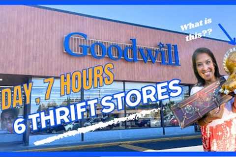 1 DAY, 4 GOODWILLS = HUGE VINTAGE HAUL TO RESELL! Is Goodwill better than garage sales?