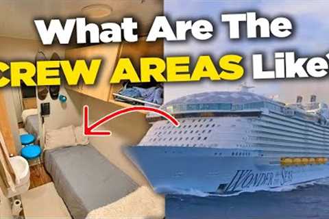 A look at the secret crew-only areas on cruise ships