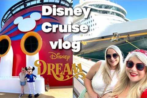 Disney Cruise Line vlog | Our first Disney Dream Cruise embarkation day | 7 night Med cruise 2024