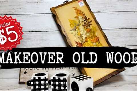 CREATIVE DIY decoupage upcycled home decor ideas | Goodwill challenge