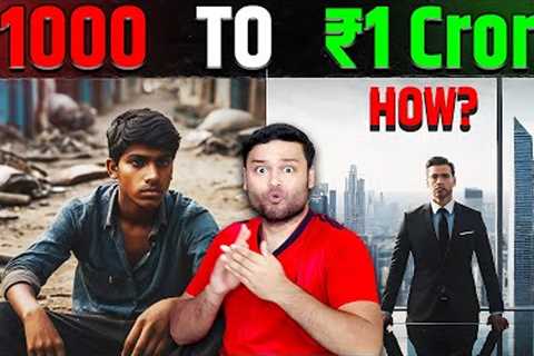 ₹1000 To ₹1 Crore - Investing - How Stock Market Compounding Works? Mutual Funds &amp; Options..