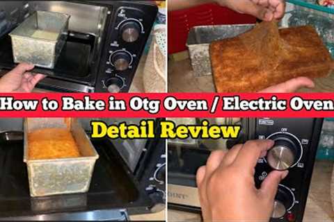 How to bake Cake in Otg Oven | Beginners Guide - Baking in Westpoint oven | Detail Review 2023✨