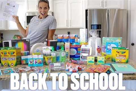 BACK TO SCHOOL SHOPPING HAUL | INSANE BACK TO SCHOOL SUPPLY LISTS | BUYING SCHOOL SUPPLIES