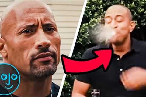 Top 10 Times Movie Bloopers Made It Into the Final Cut