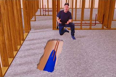 Underground Leak Repair: Fixing a Water Leak Below a Concrete Slab