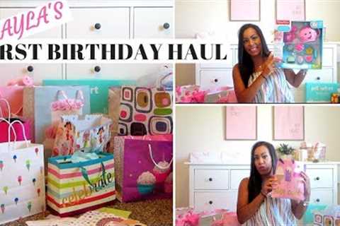 FIRST Birthday Present Haul / First Birthday Gifts / 1st Birthday Gifts Haul /  PRESENTS HAUL