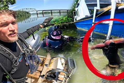 You Won't Believe What We Found Scuba Diving Massively Historic River!