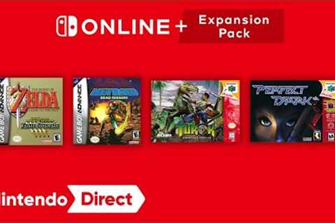 Nintendo Switch Online + Expansion Pack Games – Nintendo Direct 6.18.24 – Nintendo Switch