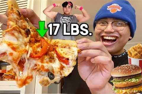 I'm losing weight eating JUNK FOOD.
