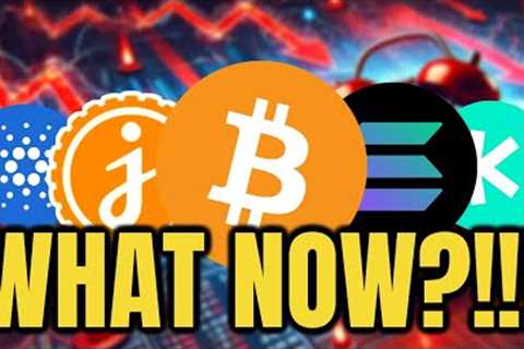 WARNING: CRYPTO MARKET FLASH CRASH AGAIN !!!! | BITCOIN, JASMY, CARDANO, SOLANA, PEPE &amp; OTHERS..
