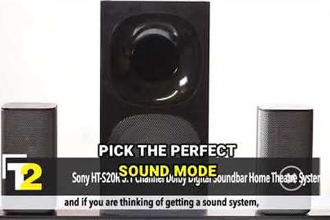 Sony HT-S20R Real 5.1ch Dolby Digital Soundbar for TV  | #hometheaterspeaker